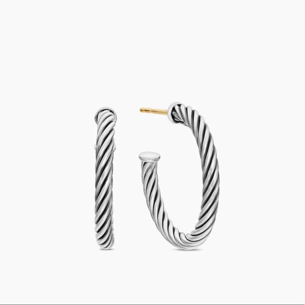 David Yurman Cable Hoop Earrings